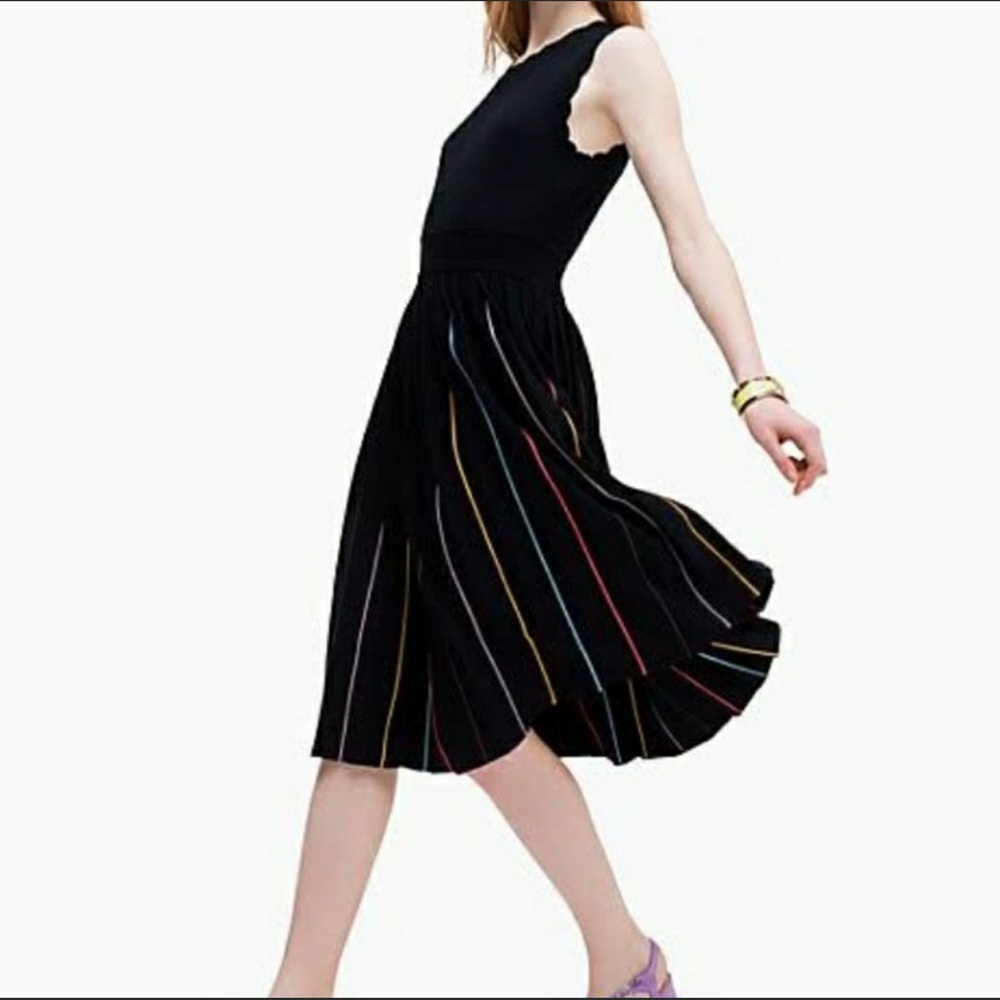 Kate Spade New York ♠️ pleated sweater dress